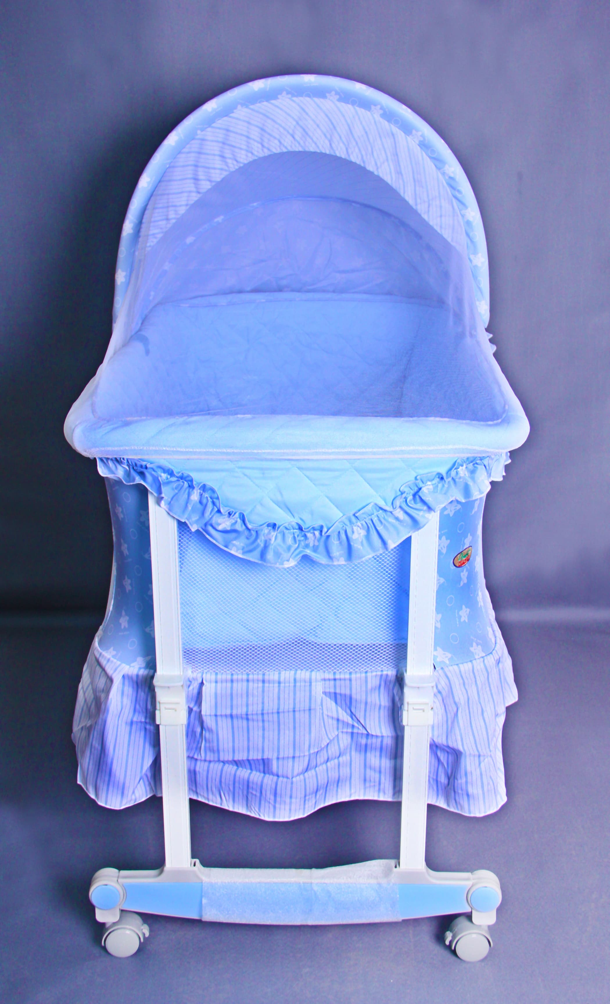 Baby Crib (baby bassinet) - Blue-92
